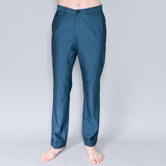 rag & bone Other - RAG & BONE Slate Blue Wool Men's Trouser Pants